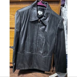 Apt 9 Lambskin Leather Jacket